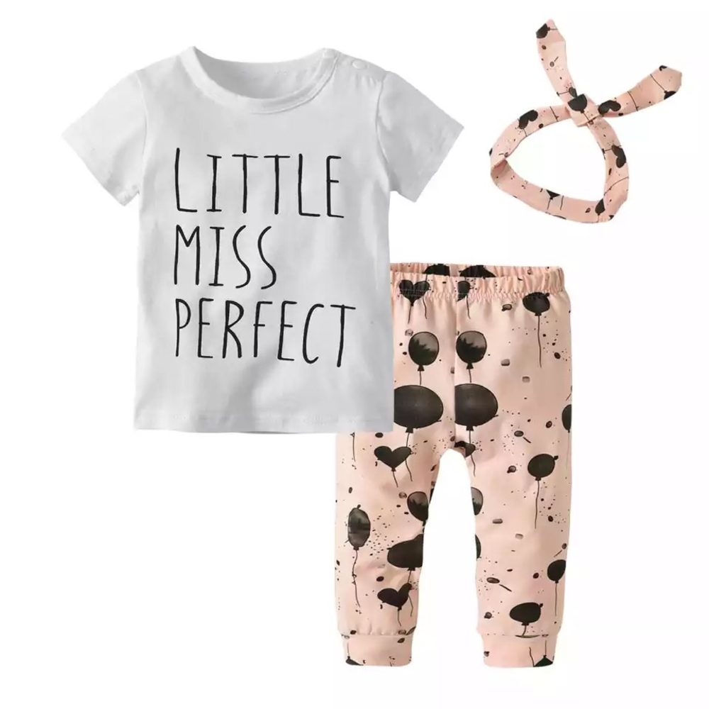 Baby girl 3 pc set